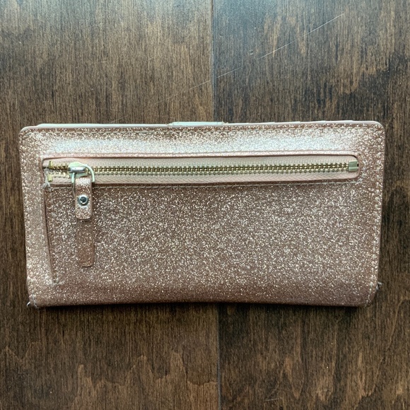 KATE SPADE Wallet Pink Glitter - Picture 7 of 12